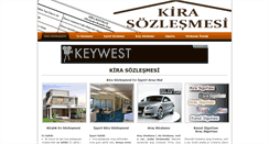 Desktop Screenshot of kirasozlesmesi.com